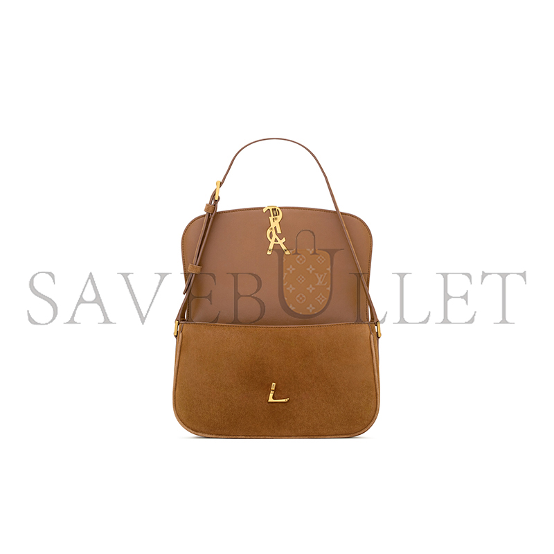 YSL SOLFERINO SMALL IN SUEDE 8323301U80W2916 (24.5*15*8.5cm)